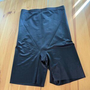 Spanx Thinsctincts 2.0 High Waisted Mid Thigh Short Black 10233R 1X